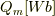 Q_m[Wb]