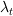 <tex>\lambda_t</tex>