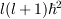 <tex>l(l+1)\hbar^2</tex>