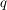 <tex>q</tex>